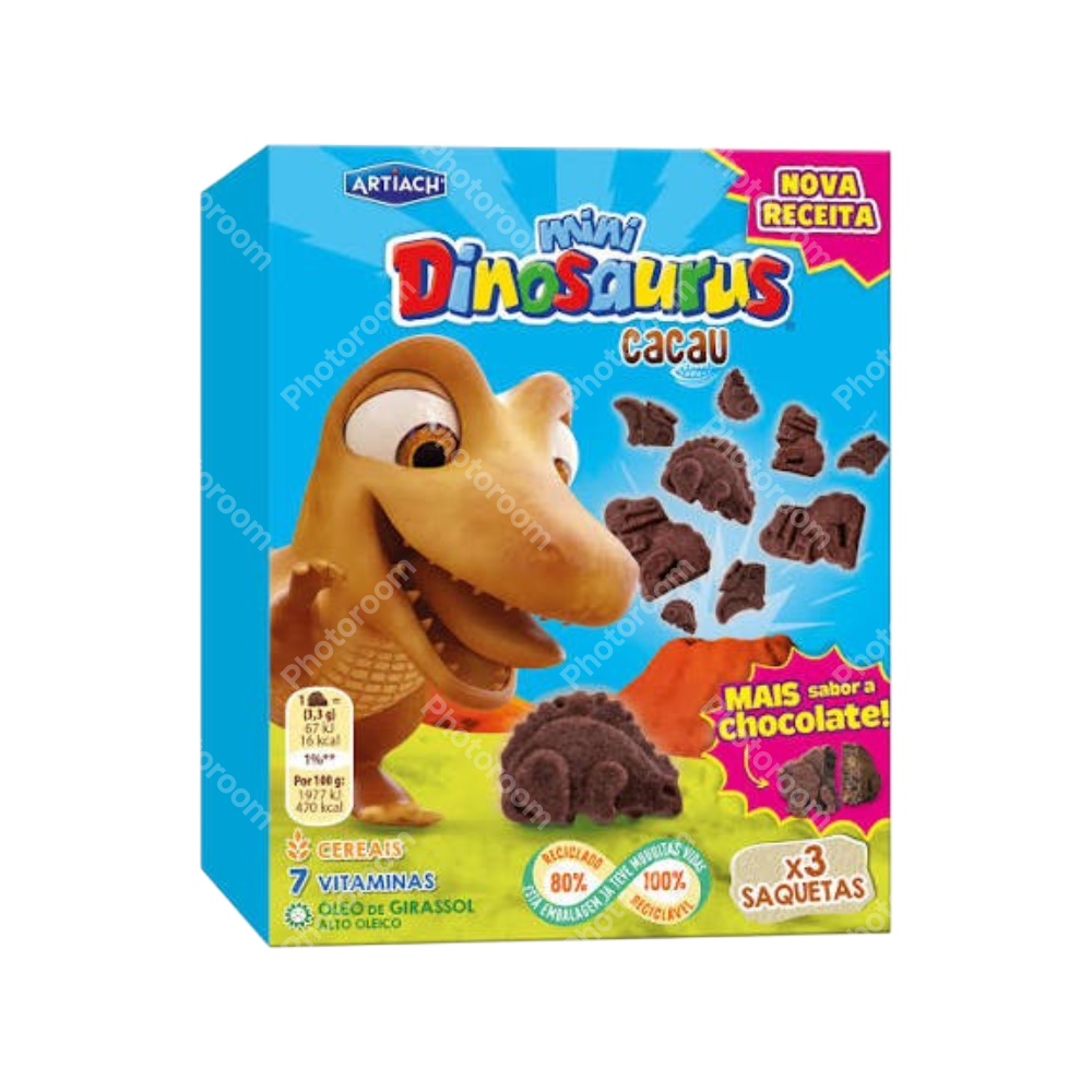 Galletas Mini Dinosaurus Chocolate 120g