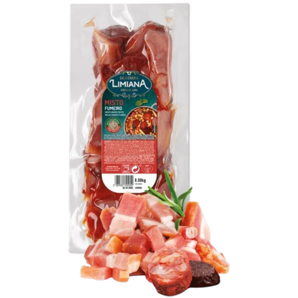 Misto de Chouriços e outros Fumeiros 300g Aprox. - Limiana