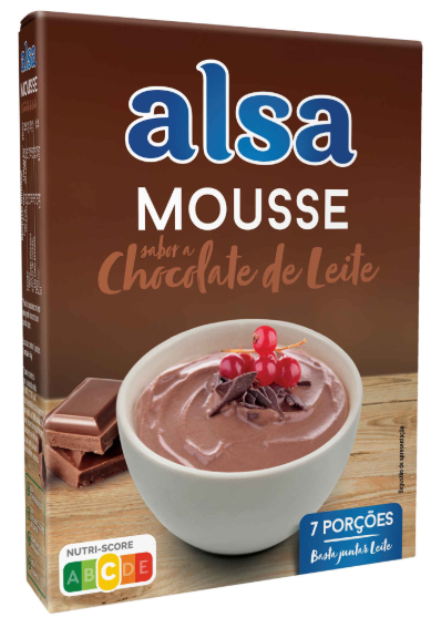 Mousse Sabor a Chocolate 132g Juntar Leite - Alsa