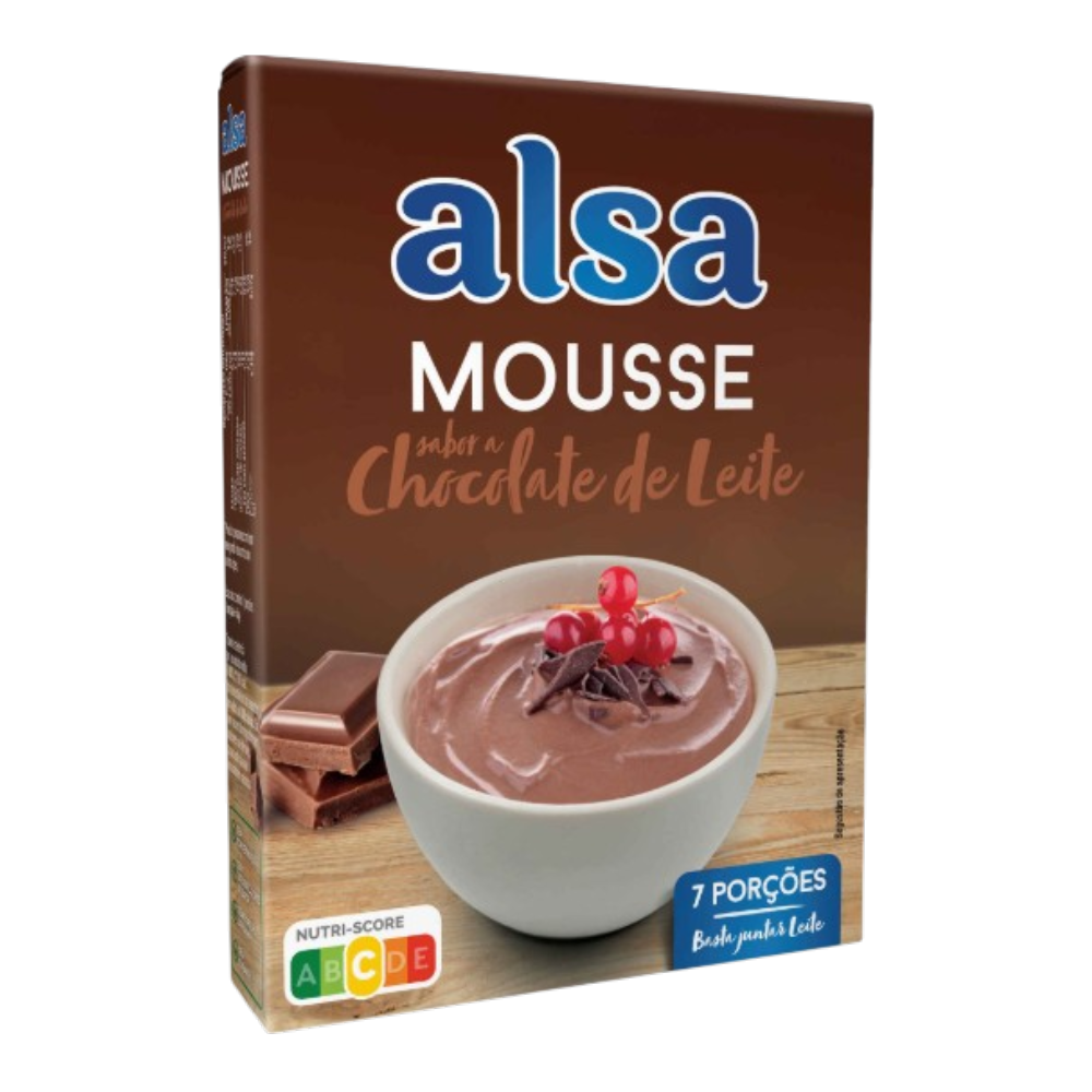 Mousse de chocolate 132 g - Alsa