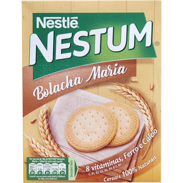 Flocos Cereais Nestum Bolacha Maria 250gr
