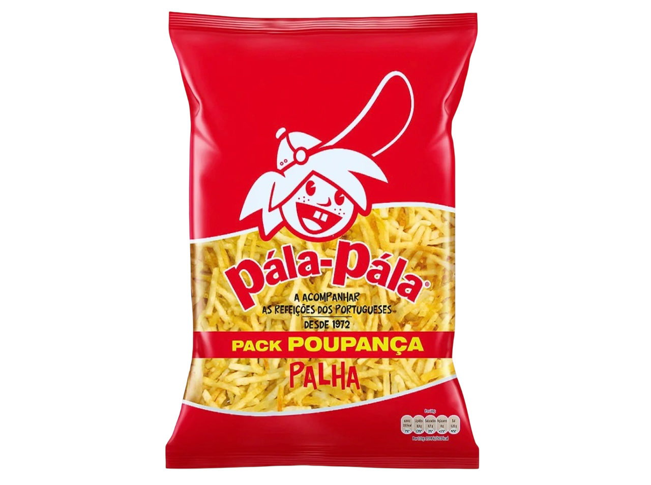 Batatas Fritas Palha Pála-Pála 365g
