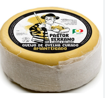 Queijo Amanteigado de Ovelha 1kg Aprox.