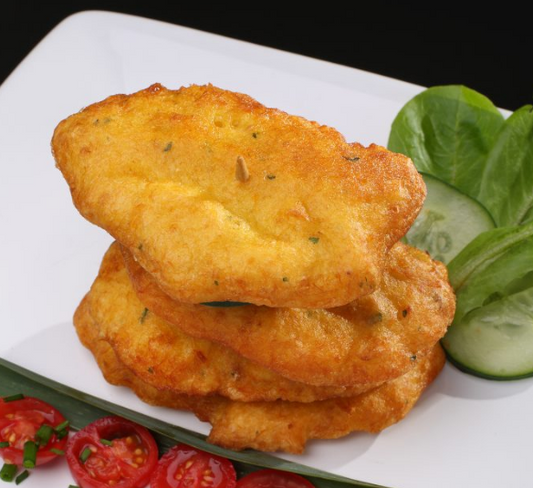 Pataniscas de Bacalhau 6un  250g Aprox - Jolefilo