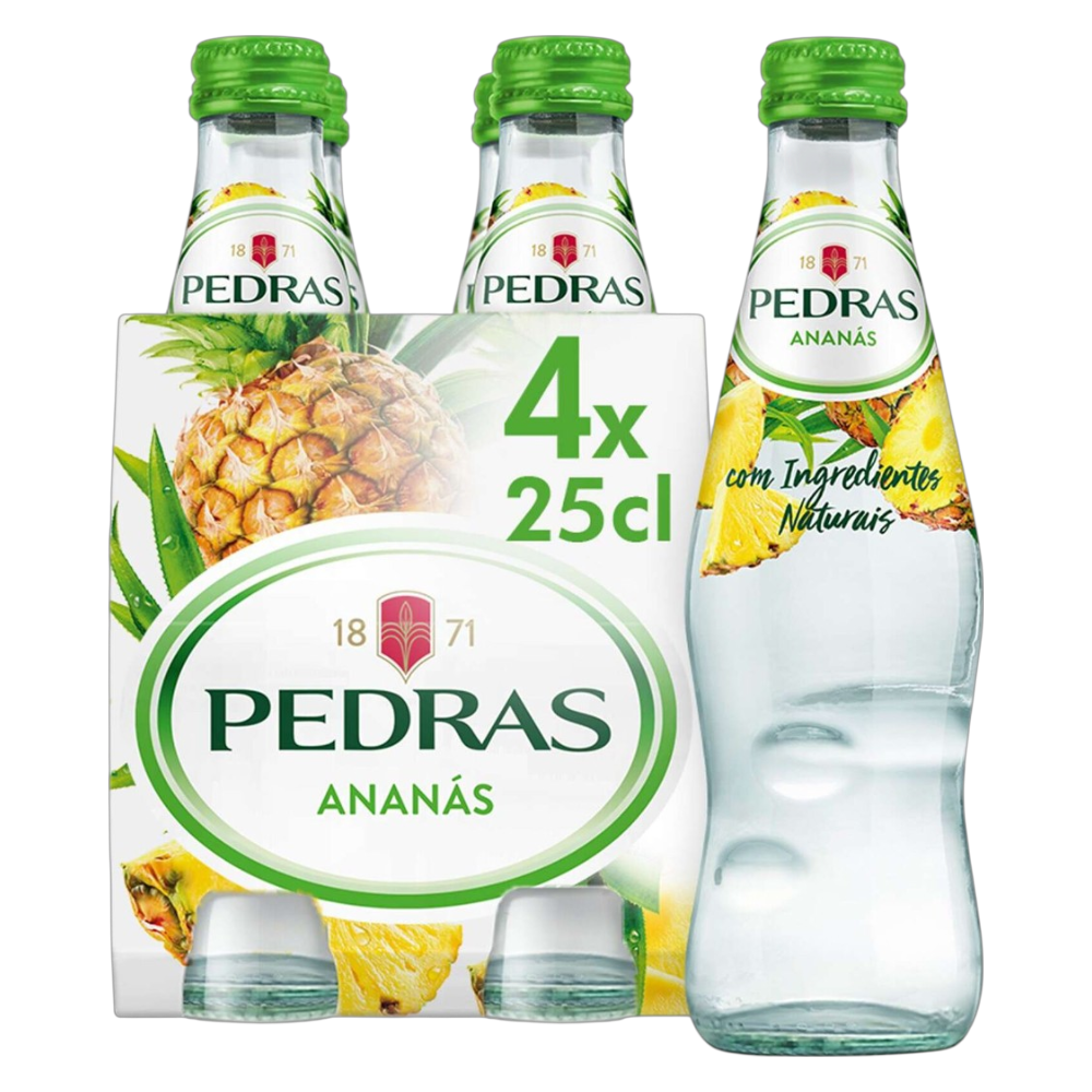 Agua de Pedras Salgadas Piña 4x25cl