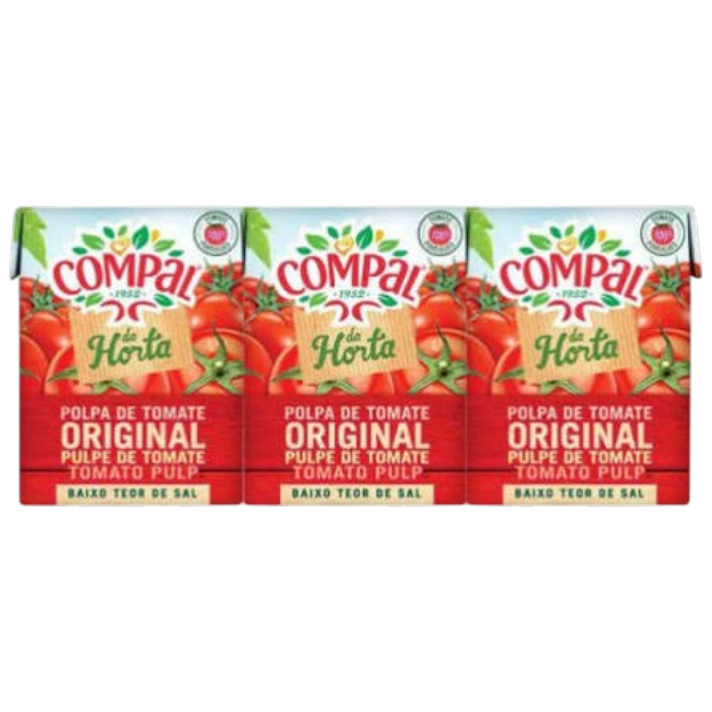 Tomato Pulp 3x210ml - Compal