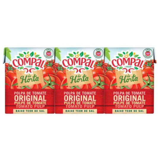Pulpa de Tomate 3x210ml - Compal