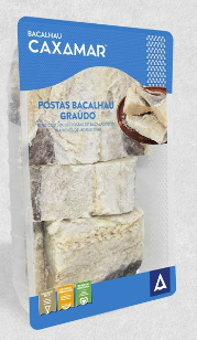 Bacalao Postas Seco 1kg - Caixamar
