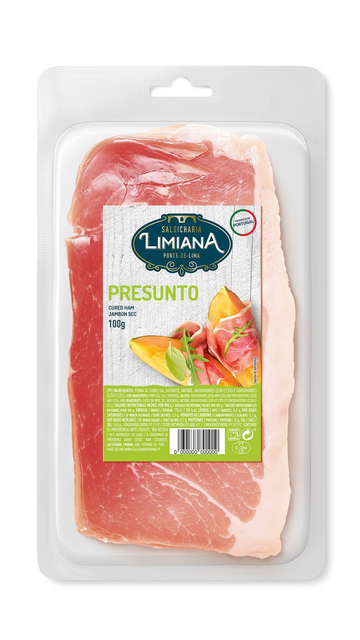 Jamón en lonchas Limiana 100g