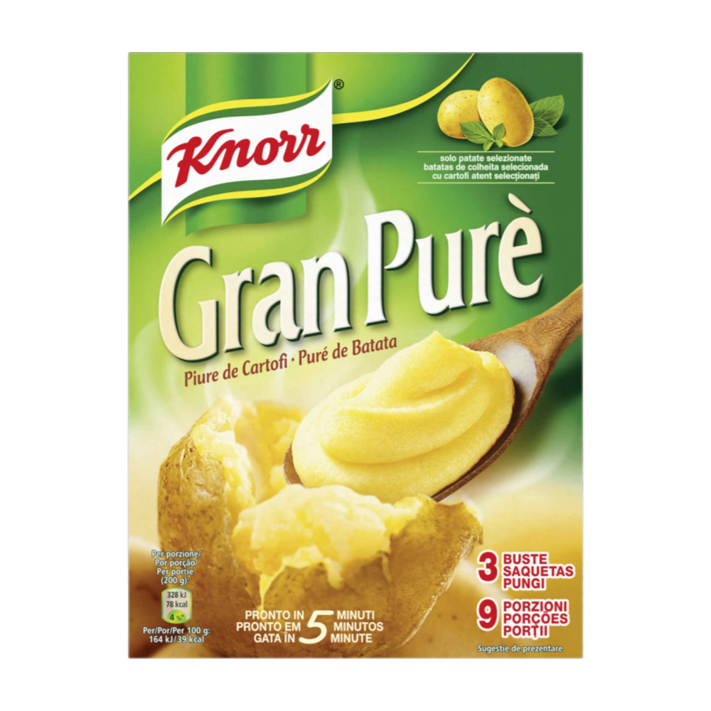 Puré de Patatas Gran Puré 3x75g - Knorr