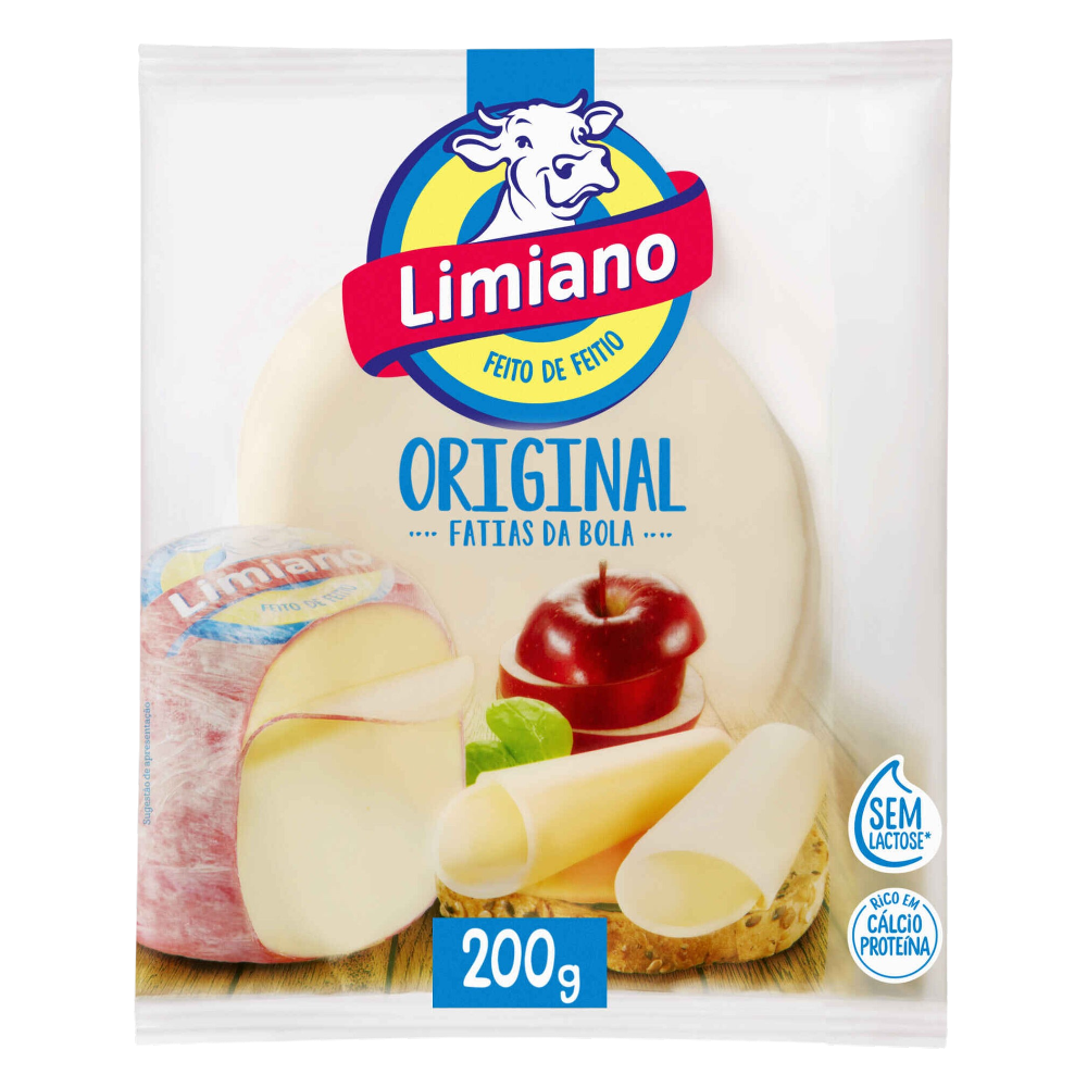 Queso Flamengo sin Lactosa en Lonchas 200g - Limiano