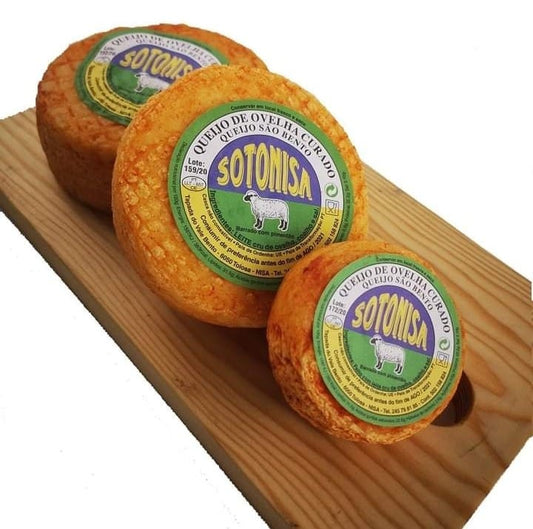 Queijo de Ovelha Curado 325gr Aprox. - Alentejo Sotonisa