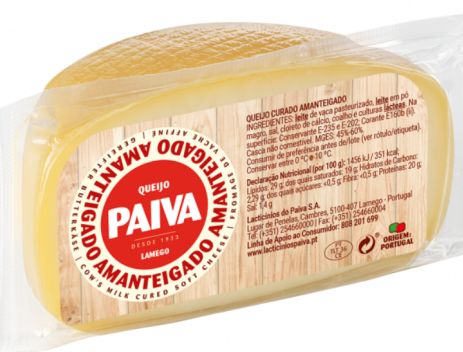 Queijo Amanteigado 250gr Paiva