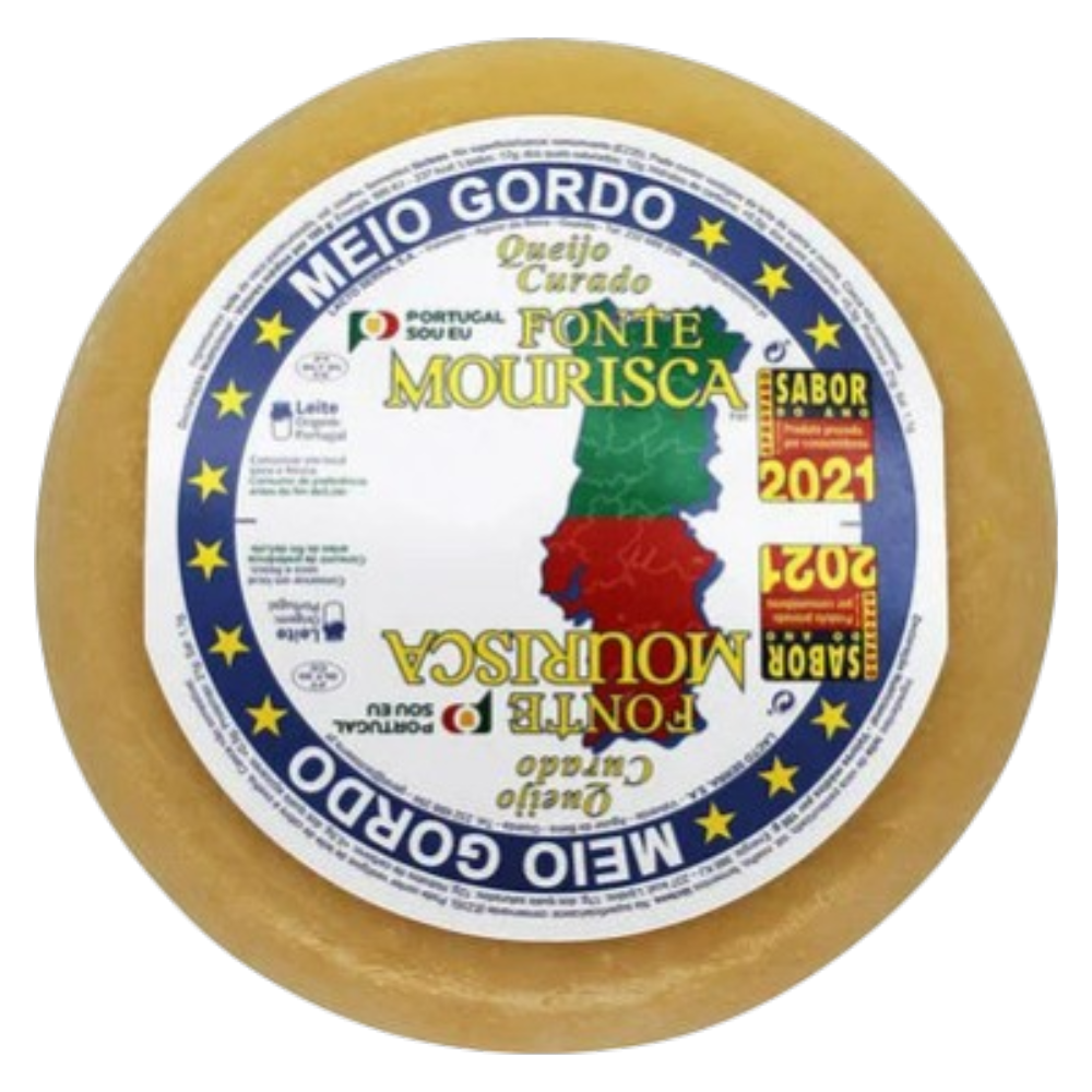 Queijo Meio Gordo 1.100kg Aprox.  - Fonte da Mourisca