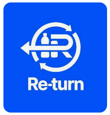 Deposit Re-Turn Cans and Bottles above 500ml 1x€0.25