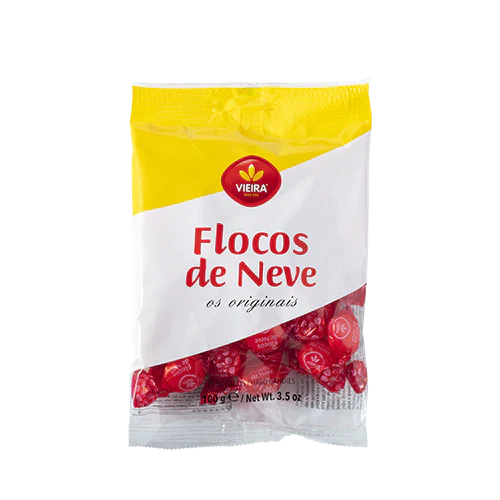 Rebuçados Flocos de Neve 100g - Vieira