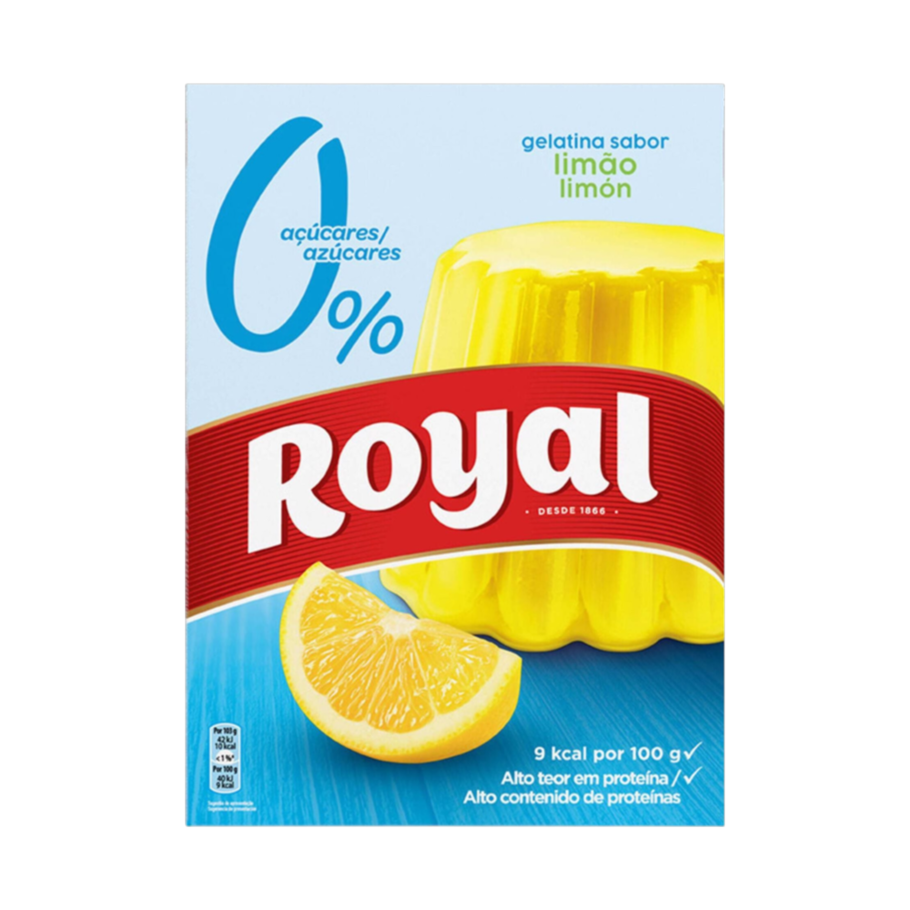 Gelatina Royal Limão 10k 31g