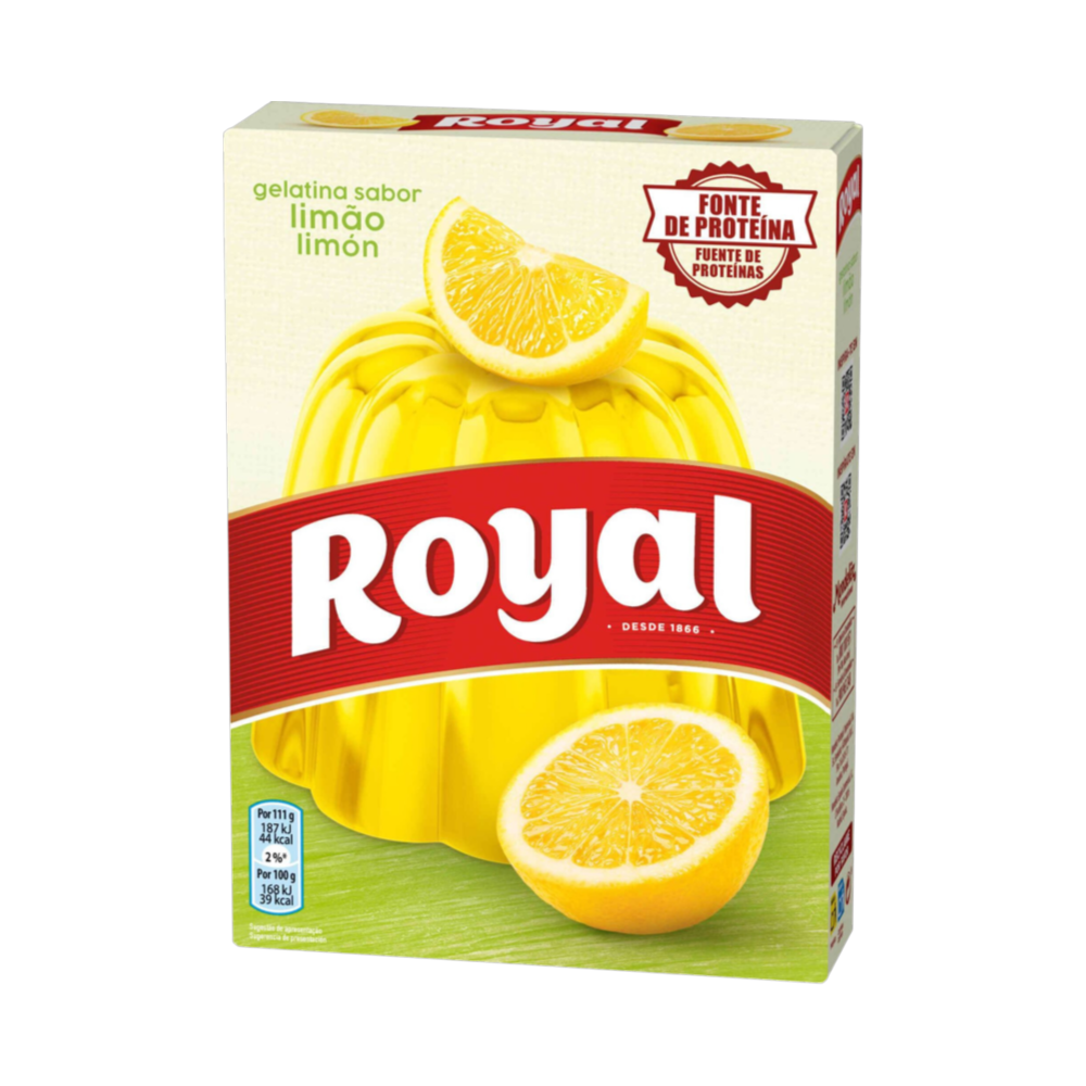 Gelatina Royal Limão 2x57g