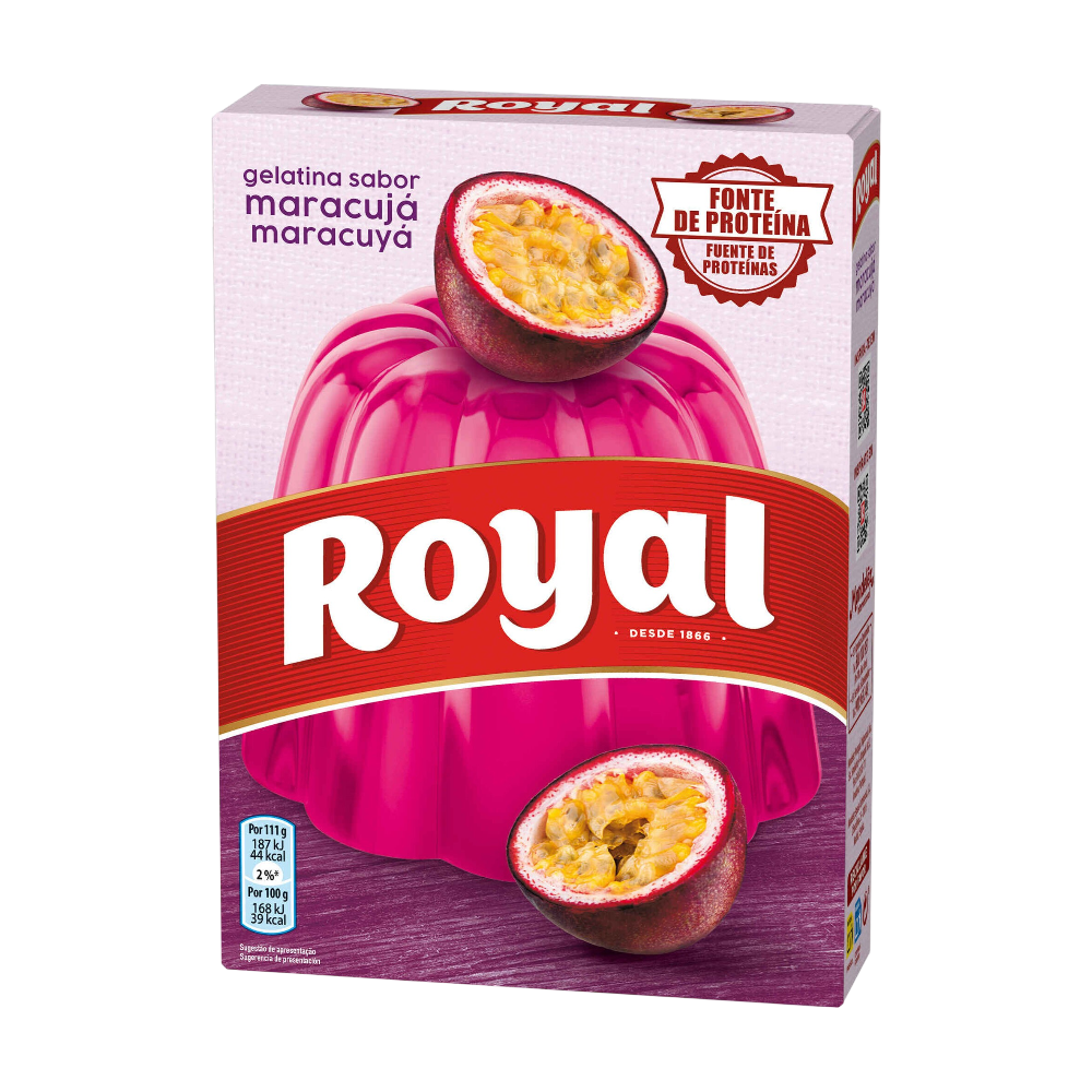 Gelatina Royal Maracuja 2x57g