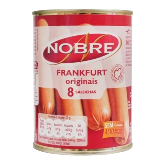 Salsichas Frankfurt 8un. - Nobre