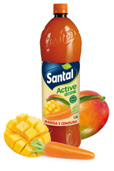 Santal Active Drink Manga+Cenoura 1,5L