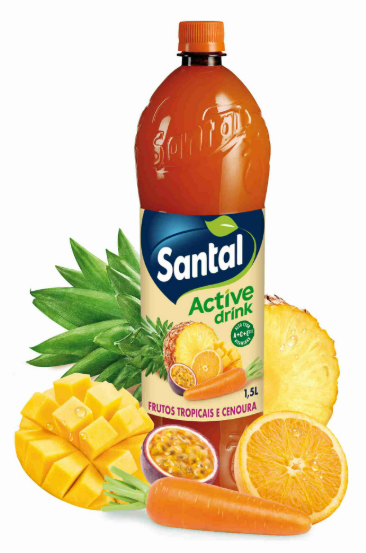 Santal Activo Frutas Tropicales y Zanahoria 1.5L