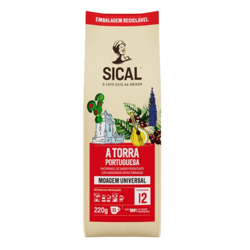 Café Molido Tostado Portugués 220g