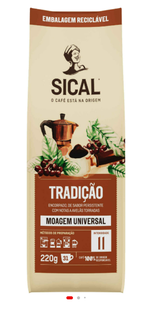 Café Molido Molienda Universal Tradición 250g Int 11 - Sical