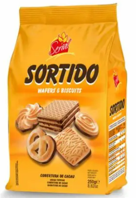 Sortido Wafers & Biscuits Serial 250gr