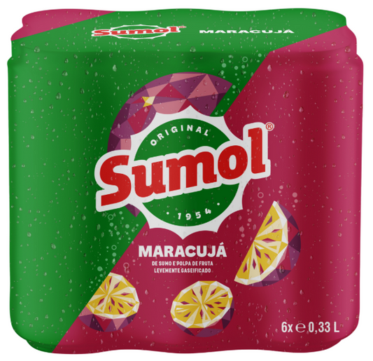 Sumol de Maracuyá 6x330ml