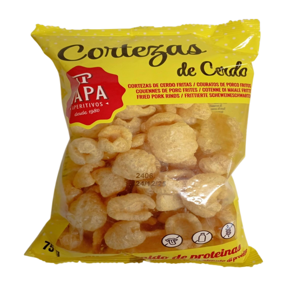 Cortezas de Cerdo Fritas 50g - Tapa