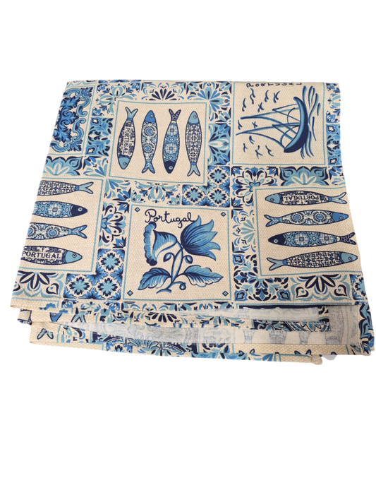 Mantel (Estampado Azulejo Portugués) 150x200cm