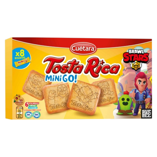 Tosta Rica Mini Go! 240g - Cuétara