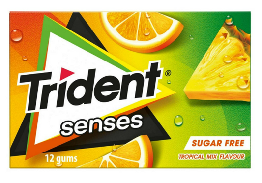 Chicles Senses Tropical 23g - Trident