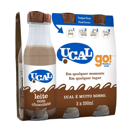 UCAL Chocolate Milk 6x250ml