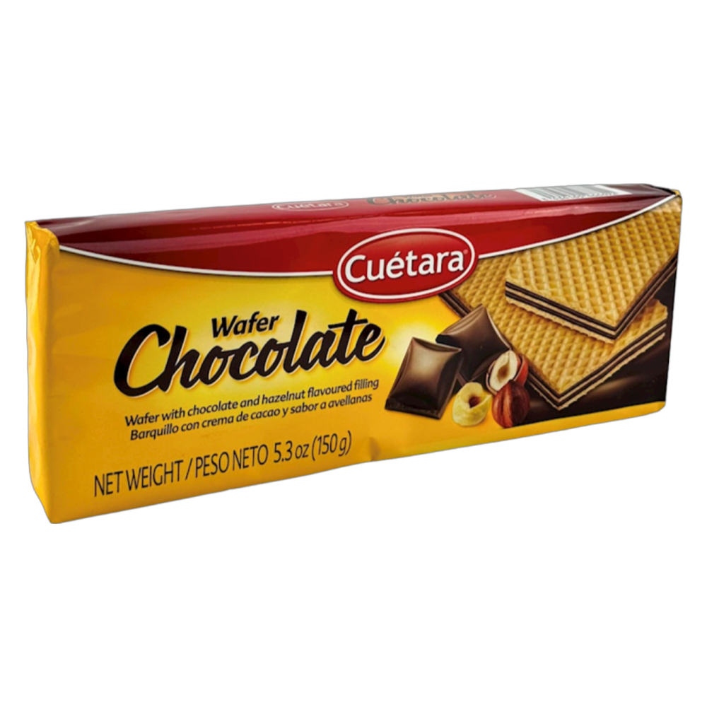 Barquillo de chocolate 150g - Cuétara