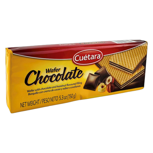 Barquillo de chocolate 150g - Cuétara