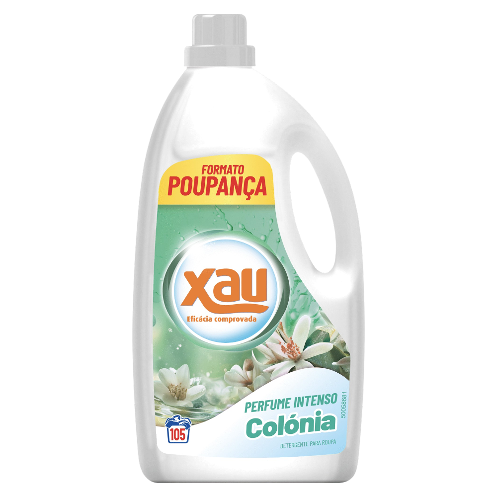 Detergente Líquido para Lavadora de Ropa Colonia Xau 105 dosis