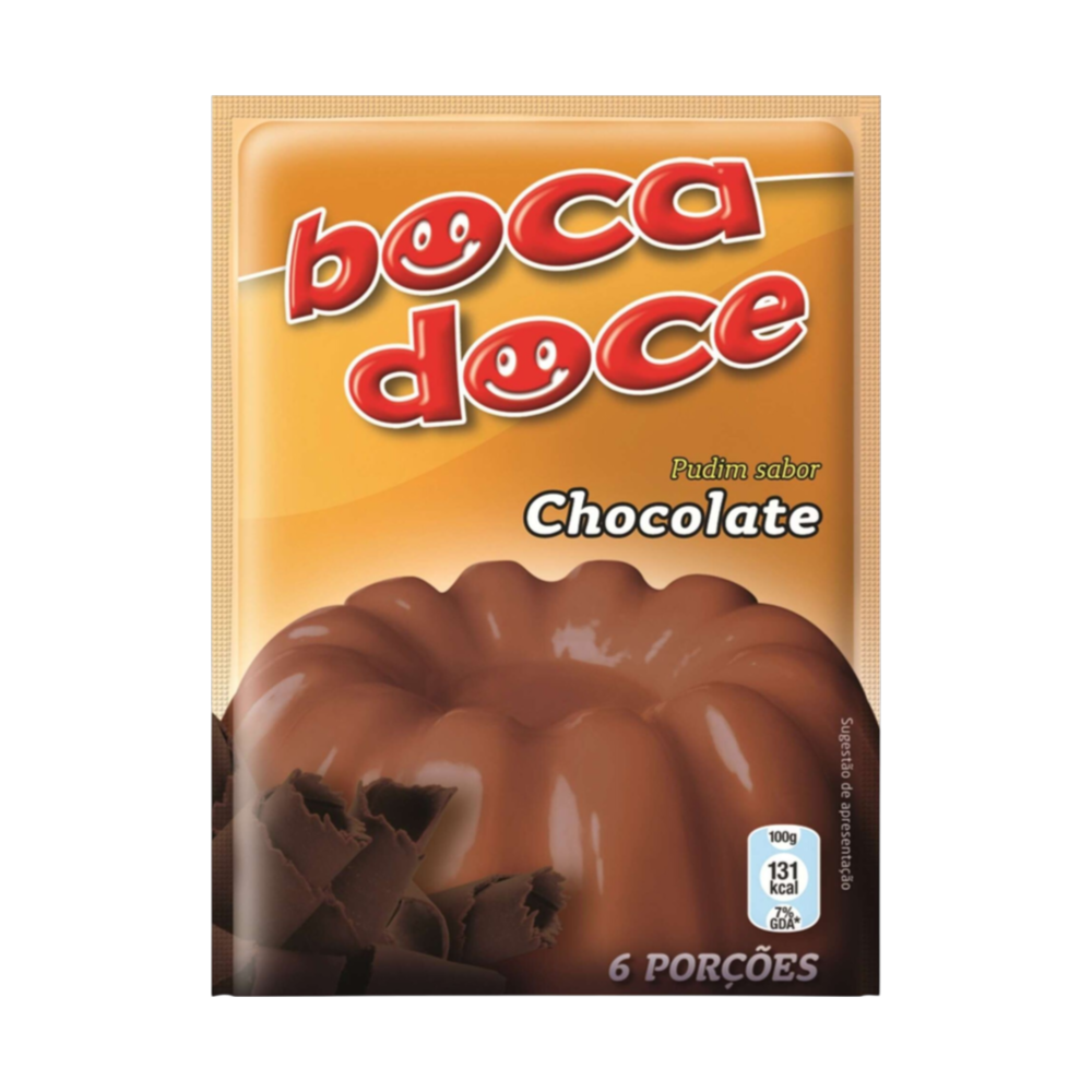 Chocolate Pudding 22g - Boca Doce