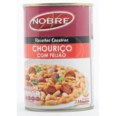 Chorizo con judías 500g - Nobre