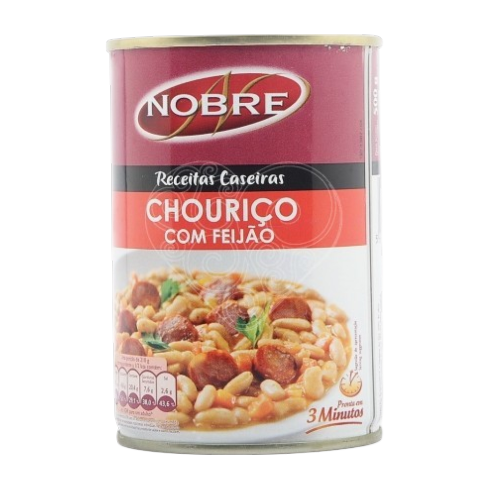 Chouriço with Beans 500g - Nobre