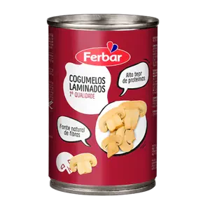 Cogumelos Inteiros 185g - 105gr Escorrido - Ferbar