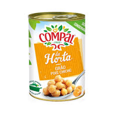 Grão de Bico Cozido 845gr - Compal