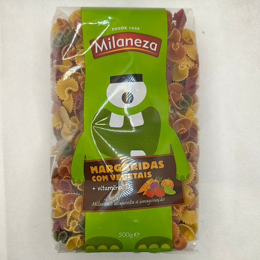 Margaritas de Pasta con Verduras 500g - Milaneza