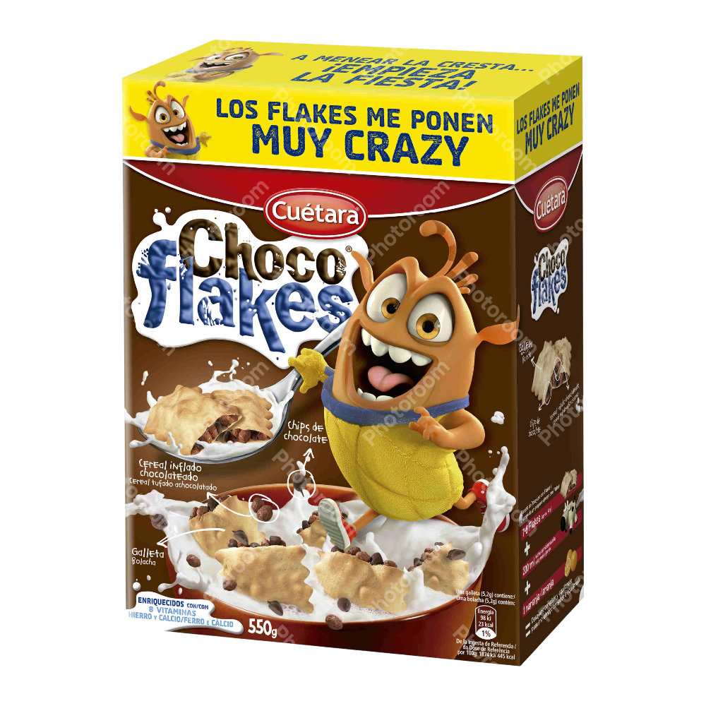 Cereais Choco Flakes 500g - Cuétara