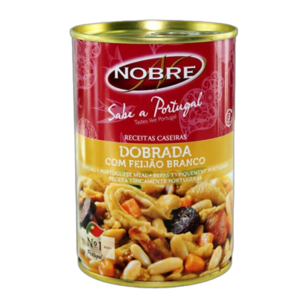 Dobrada com Feijão 500g - Nobre