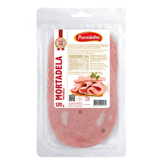 Sliced Mortadella 120g - Porminho