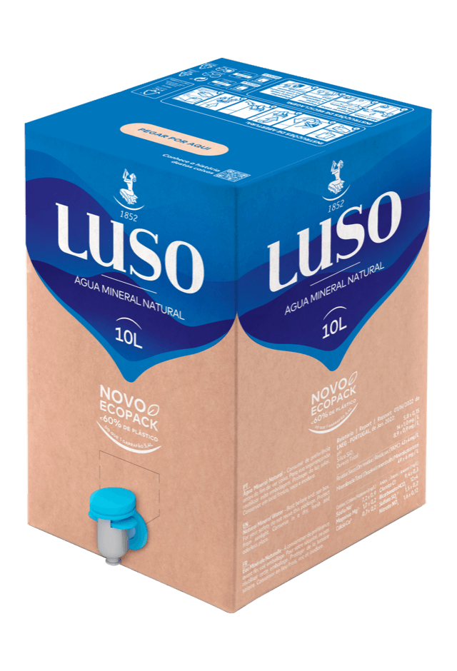 Agua Luso EcoPack 10L - Excluido para Envío por DPD