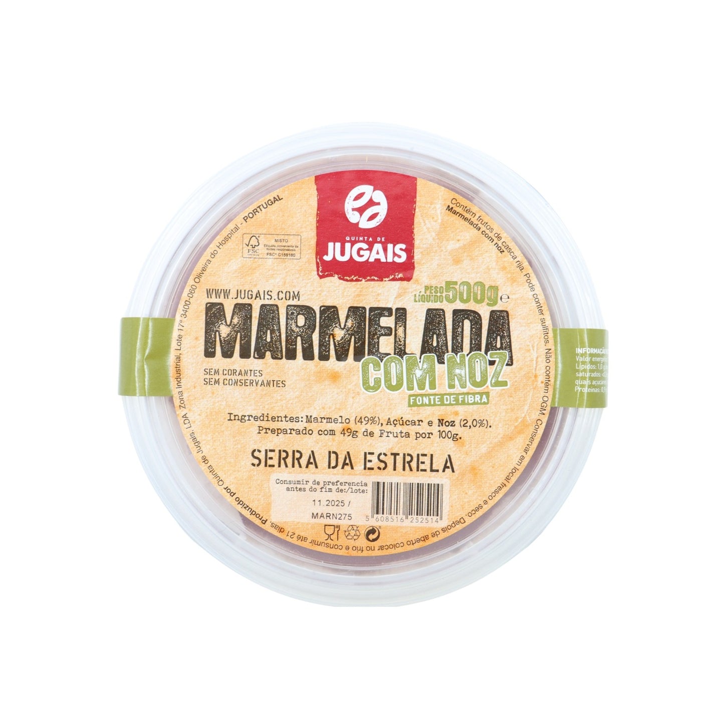Quinta de Jugais Marmelada com Nozes 500g