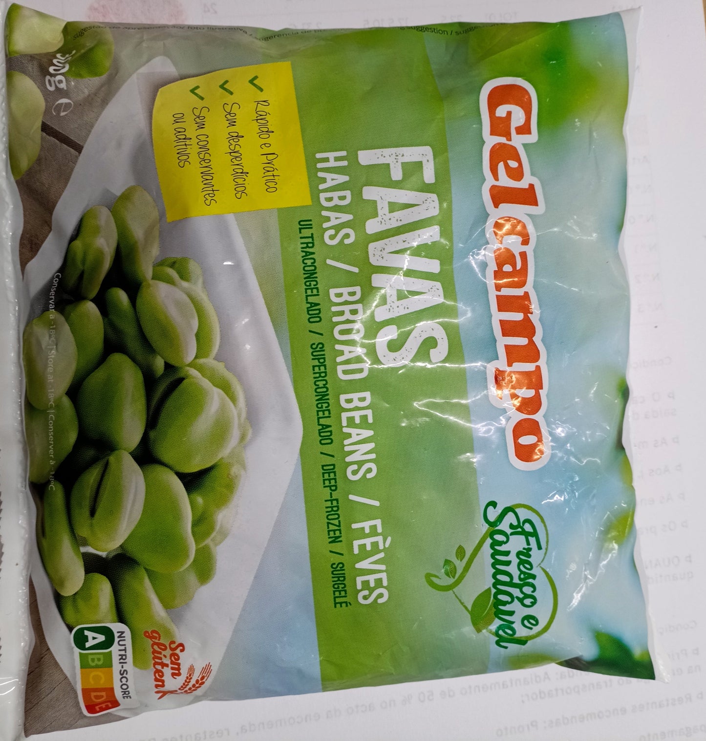 Favas 300gr congeladas Gelcampo